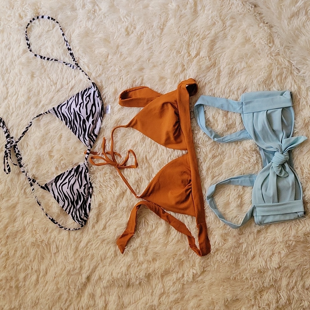 3 Small Bikini Tops